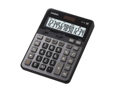 Casio Desktop Calculator Extra Large Display Black And Grey 14 Digit DS-3B