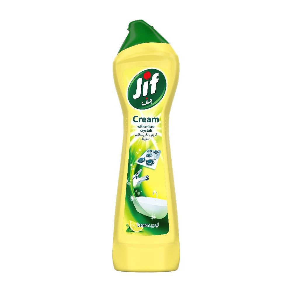 Jif Cleaner Cream Surface Lemon 470ml