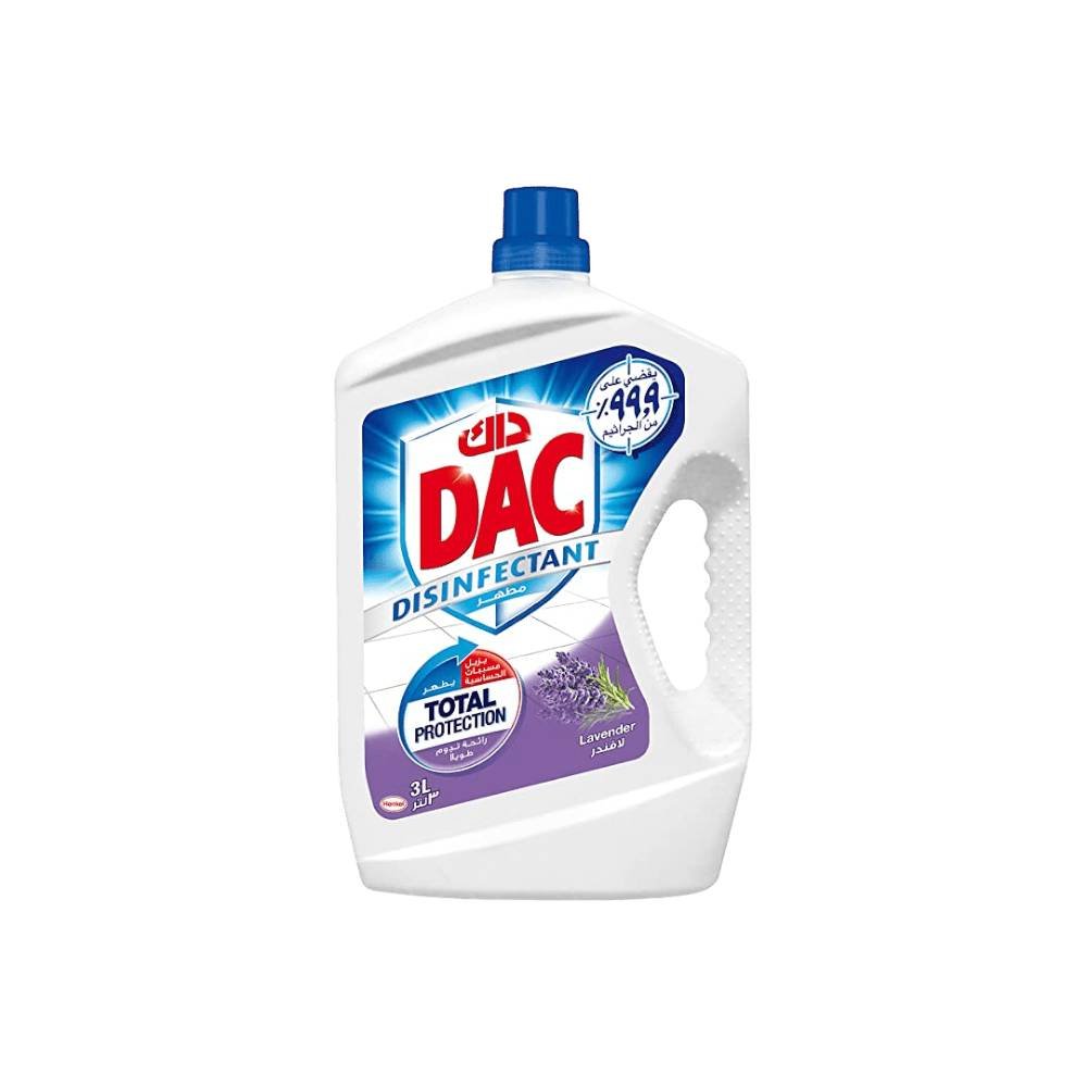 Dac Disinfectant Floor Cleaner Lavender 3L