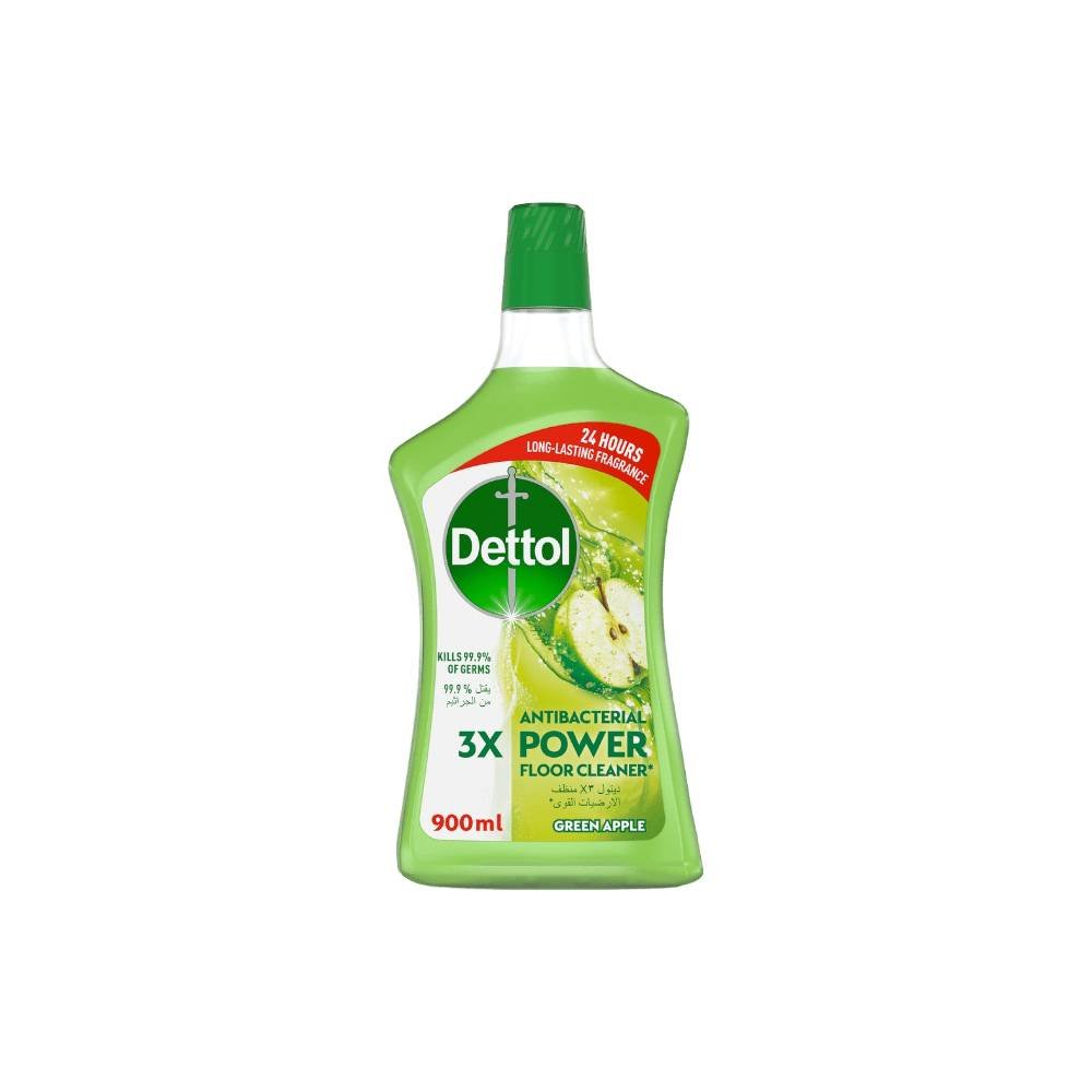 Dettol Antibacterial Floor Cleaner Apple 3in1 900ml