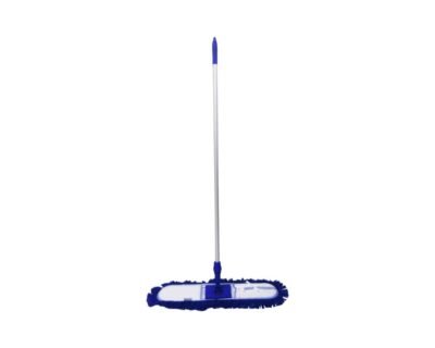 Dust Mop Dry With Metal Stick Control Blue 80cm