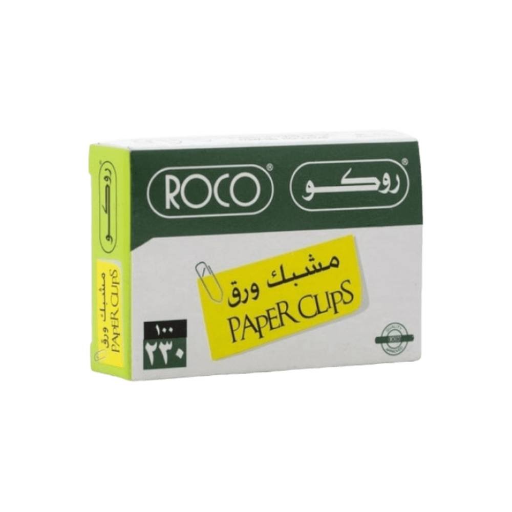 Roco Paper Clips Silver 230 Xsmall 28mm Set Of 100 Pcs