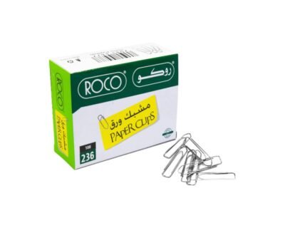 Roco Paper Clips Silver 236 Medium 52mm Set Of 100 Pcs