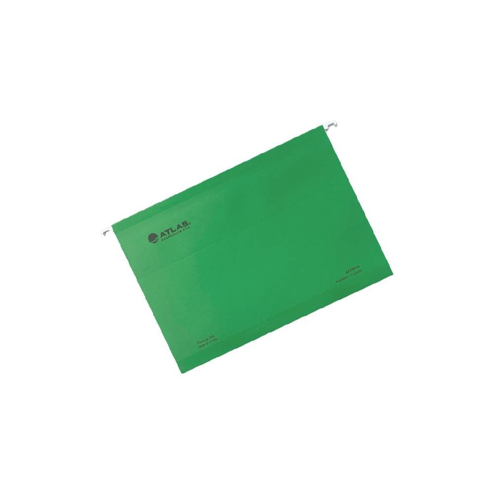 Atlas Hanging File Foolscap Light Green Set Of 50 Pcs