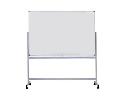 Premium Magnetic Whiteboard With Stand And Wheels 120x180cm