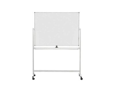 Premium Magnetic Whiteboard With Stand And Wheels 90x120cm