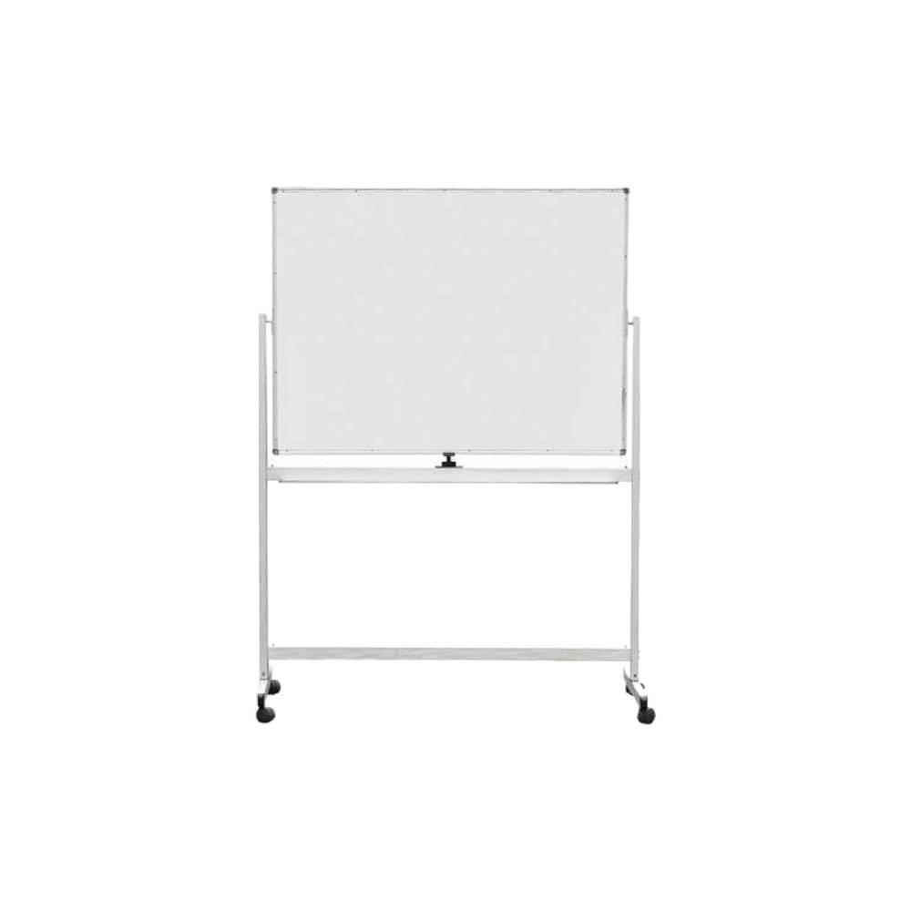 Premium Magnetic Whiteboard With Stand And Wheels 90x120cm