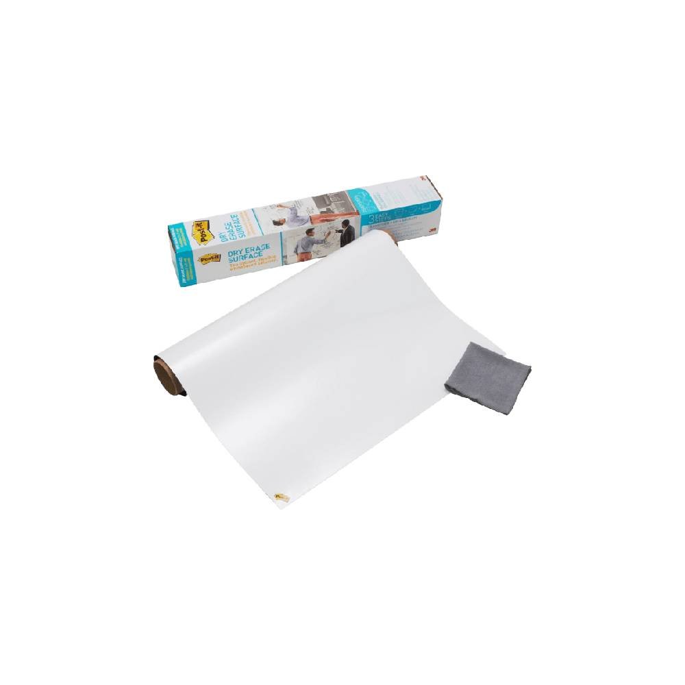 3M Dry Erase Surface White Peel And Stick 240x120cm