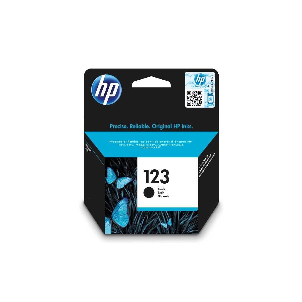 HP 123 Black Original Ink Advantage Cartridge F6V17AE
