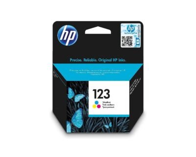 HP 123 Tri Color Original Ink Advantage Cartridge F6V16AE