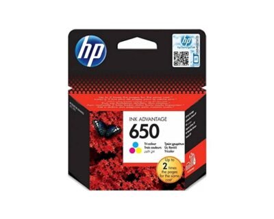 HP 650 Tri Color Original Ink Advantage Cartridge CZ102AK