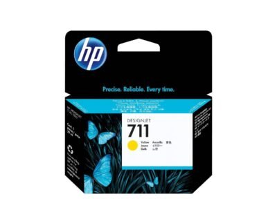 HP 711 Yellow Inkjet Cartridge CZ132A
