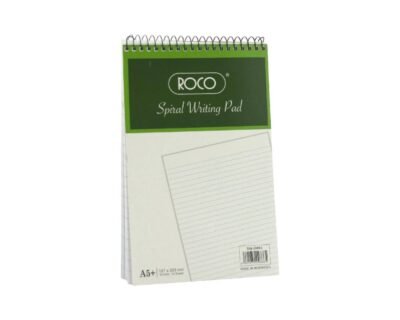Roco Spiral Writing Pad A5 70 Sheets 140 Pages