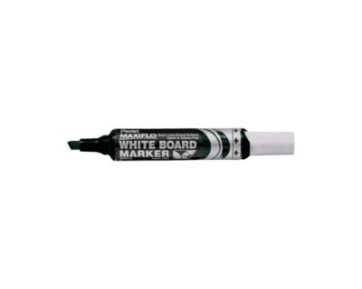 Pentel MaxiFlo Whiteboard Marker Chisel Tip Black 2-6mm