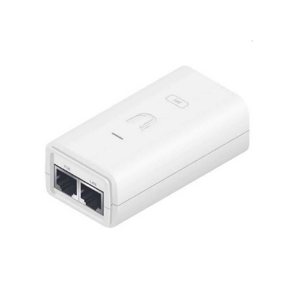 Ubiquiti POE-24-12W-WH PoE Injector 24 VDC, 12W, White