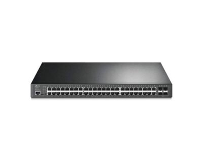 TP-Link TL-SG3452P 52 Port Gigabit L2+ Managed PoE Switch, 384W Power Budget, 48x RJ45 Ports