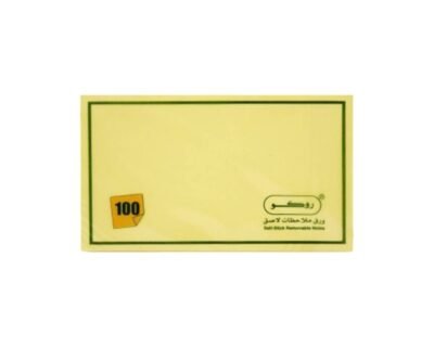 Roco Notes Standard Self Stick Yellow 3x5in 100 Notes