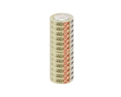Roco Plastic Tape Clear 18mmx36yards Set Of 12 Pcs