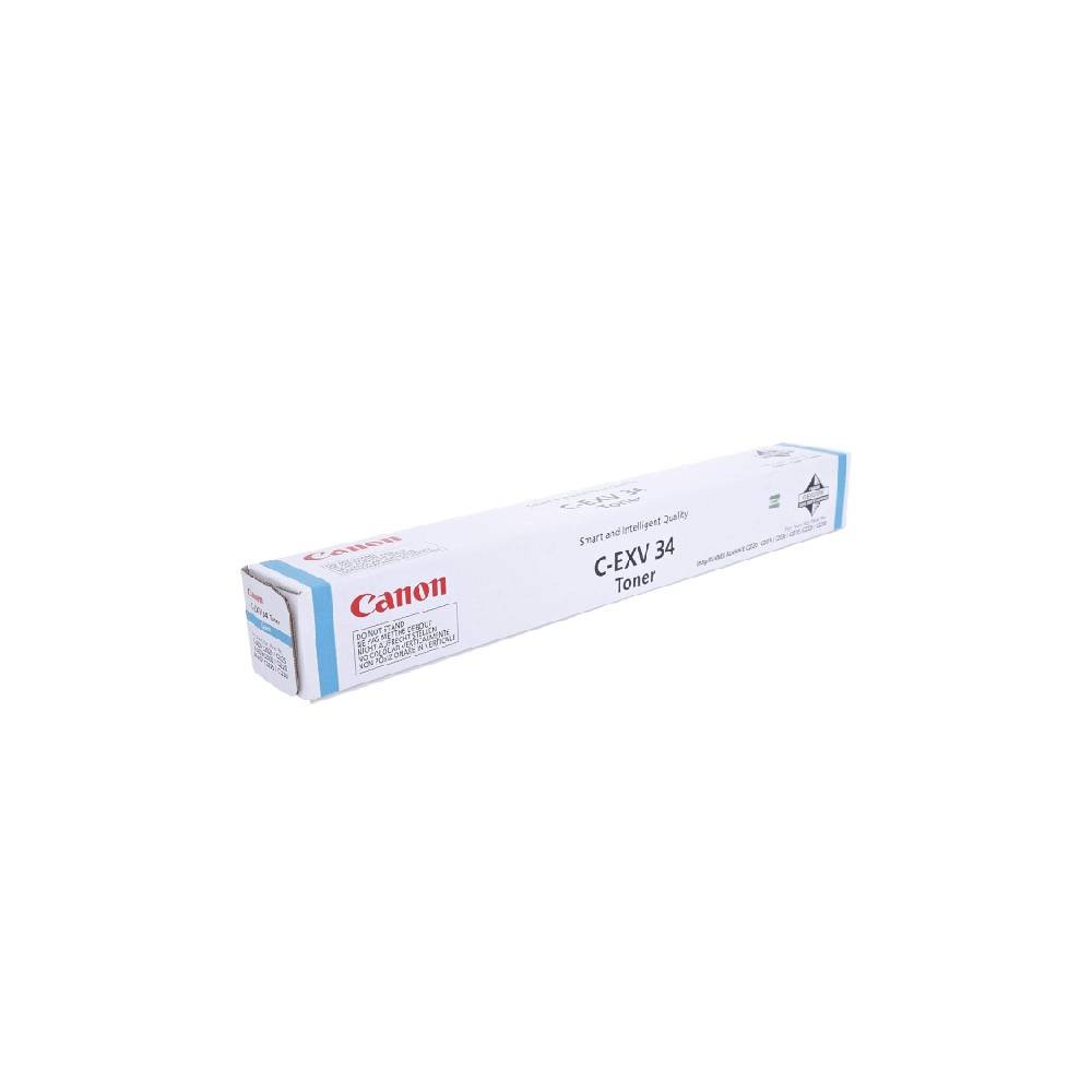 Canon C EXV-34 Cyan Laser Toner Cartridge