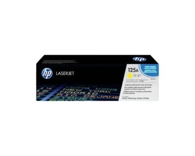 HP 125A Yellow Original LaserJet Toner Cartridges CB542AD