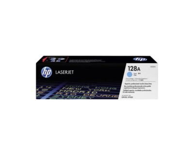 HP 128A Cyan Original LaserJet Toner Cartridge CE321A