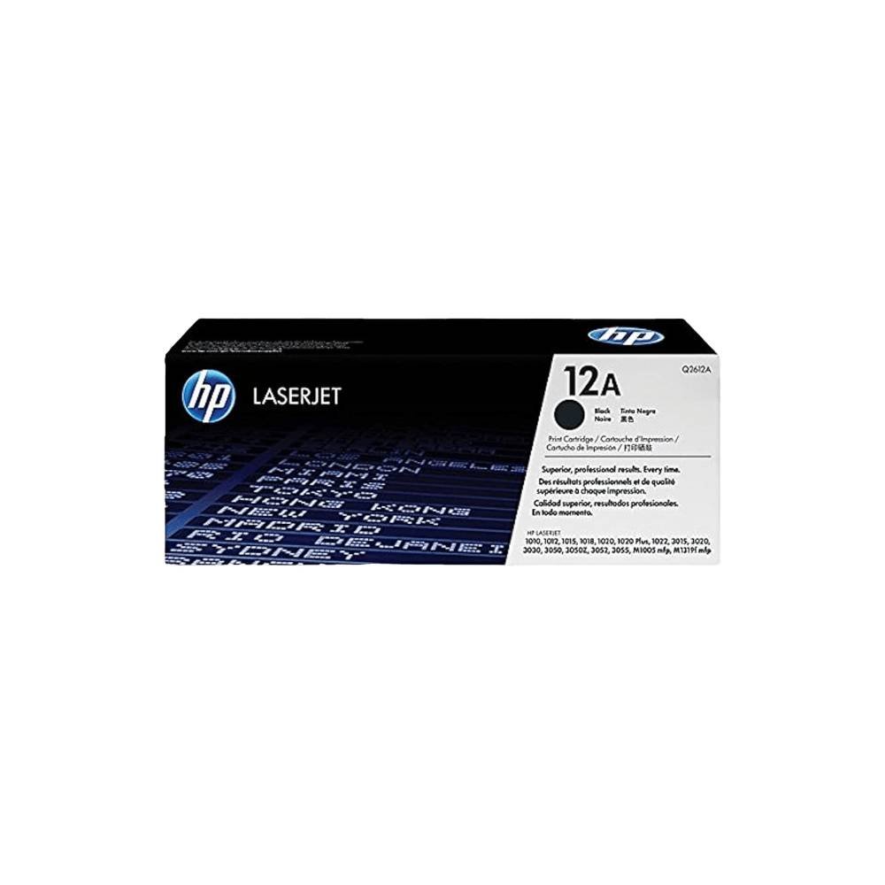 HP 12A Black Original Laserjet Toner Cartridge Q2612A