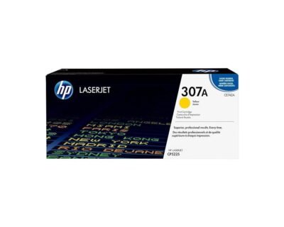 HP 307A Yellow Original LaserJet Toner Cartridge CE742A