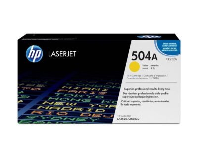 HP 504A Yellow Original LaserJet Toner Cartridge CE252A