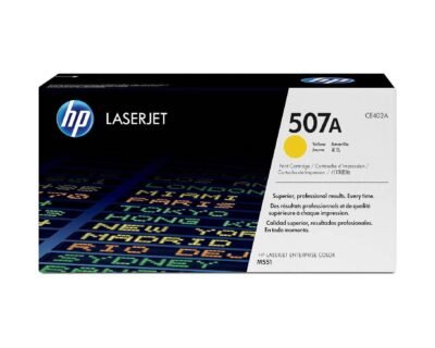 HP 507A Yellow Original LaserJet Toner Cartridge CE402A
