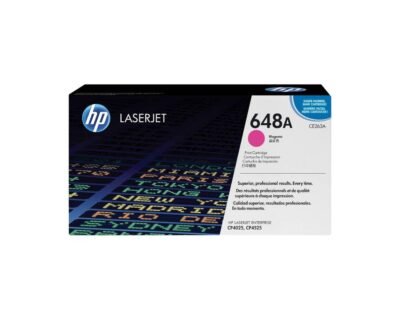 HP 648A Magenta Original LaserJet Toner Cartridge CE263A