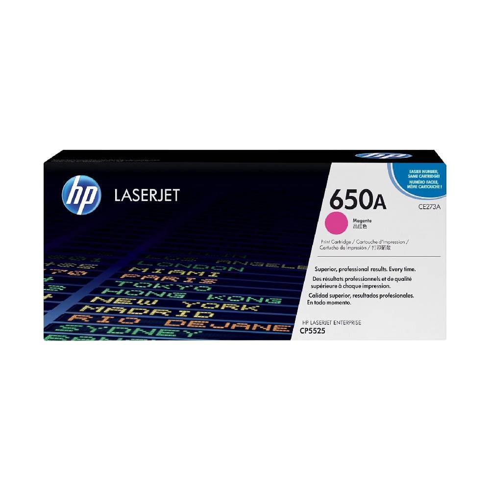 HP 650A Magenta Original LaserJet Toner Cartridge CE273A