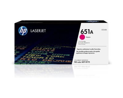 HP 651A Magenta Original LaserJet Toner Cartridge CE343A