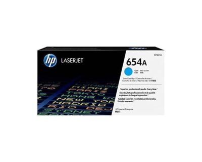 HP 654A Cyan Original LaserJet Toner Cartridge CF331A