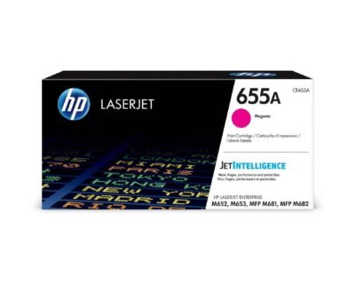 HP 655A Magenta Original LaserJet Toner Cartridge CF453A