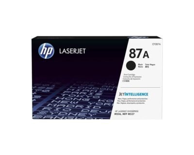 HP 87A Black Original LaserJet Toner Cartridge CF287A