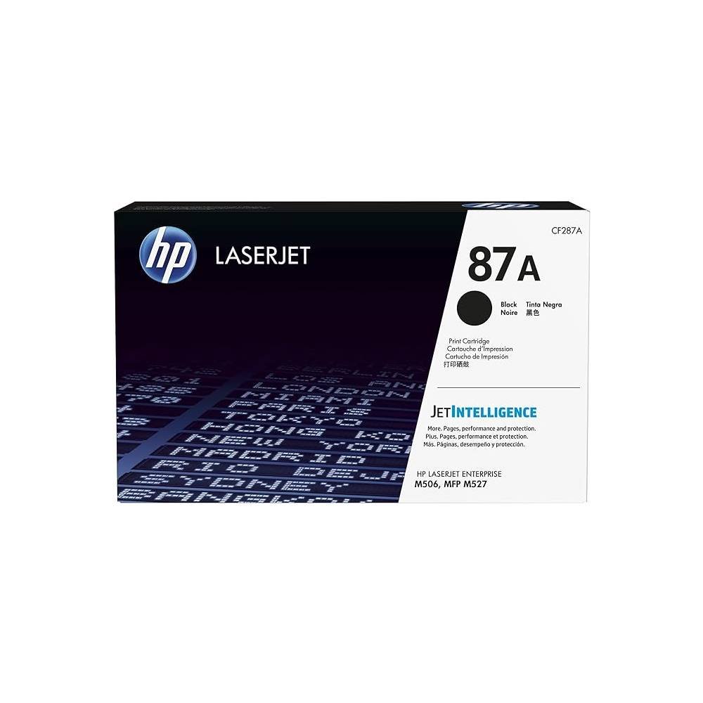 HP 87A Black Original LaserJet Toner Cartridge CF287A