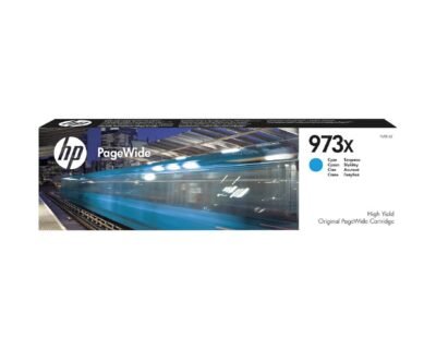 HP 973X Cyan Original LaserJet Toner Cartridge F6T81AE