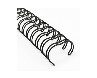 Wire Binding Color Black 3:1in 10mm 75 Sheets Set Of 50 Pcs