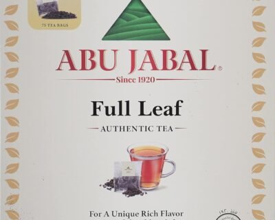 Abu Jabal Full Leaf Black Tea 75 Tea Bags