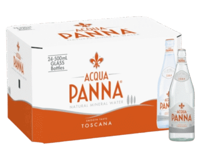 Acqua Panna Mineral Water 500ml Set Of 24 Glass