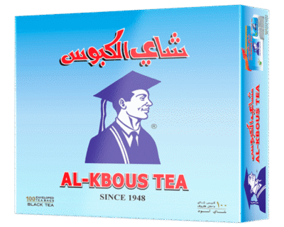 Al-Kbous Black Tea Set Of 100 Tea Bags