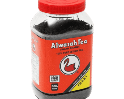 Alwazah Swan Pure Ceylon Black Tea In Plastic Bottle 300g