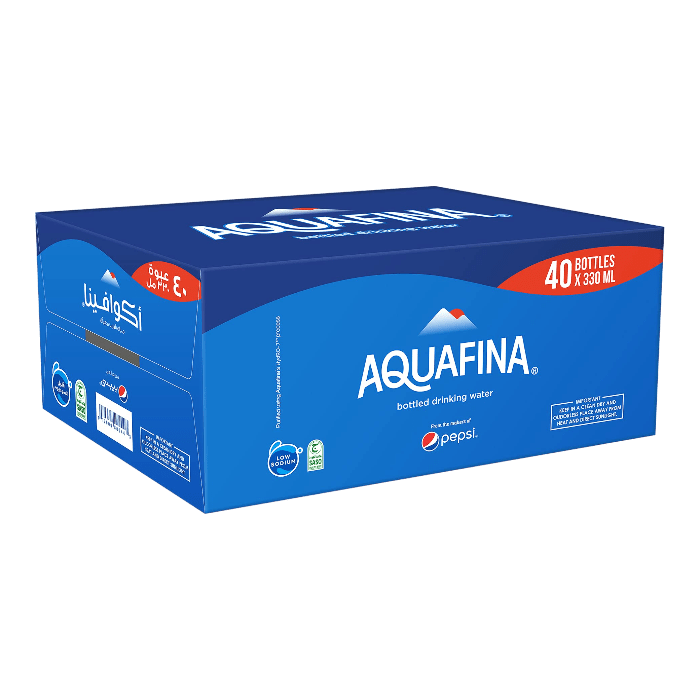 Aquafina Bottled Drinking Water 330ml Set Of 40 Bottles