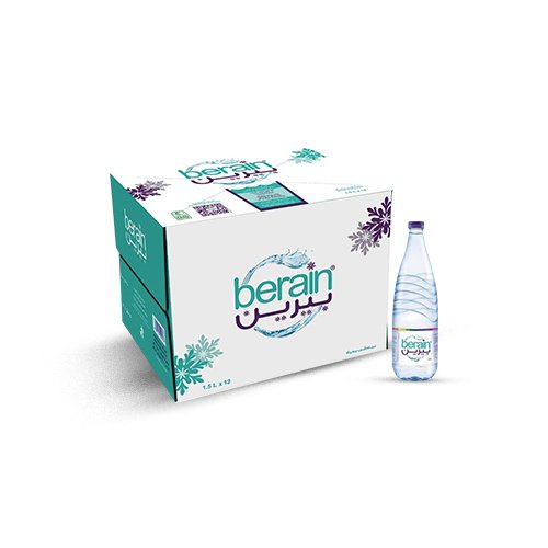 Berain Bottled Drinking Water 1.5L Set Of 12 Bottles