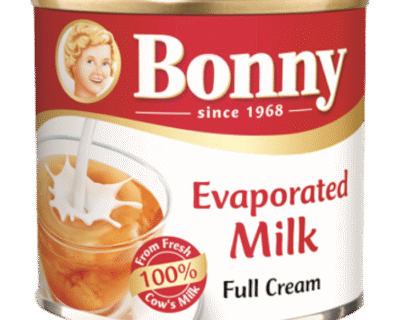 Bonny Evaporated Milk Full Cream 170g x 48