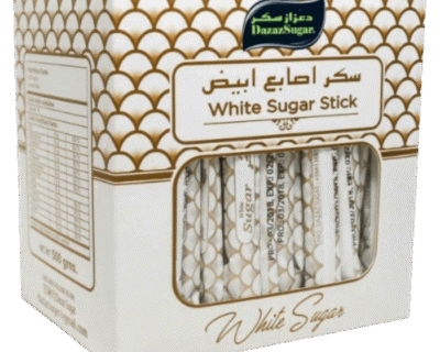 Dazaz White Sugar Sticks 5g Set Of 100 Sticks