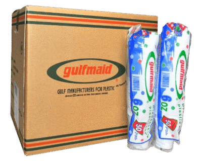 Gulfmaid Disposable plastic Cups 6oz Box Of 1000 Pcs