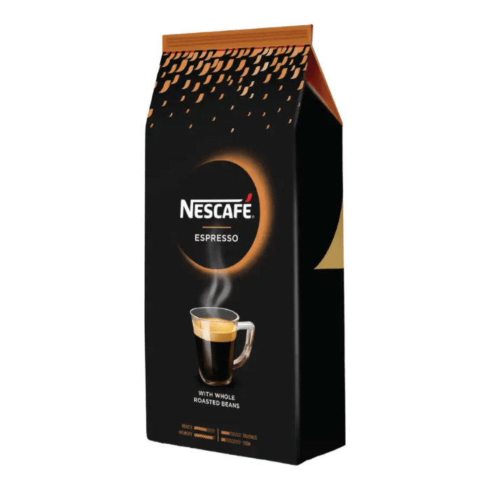 Nescafe Coffee Espresso Whole Roasted Beans 1kg