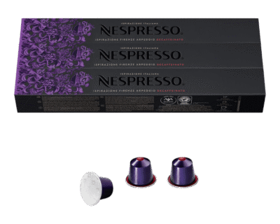 Nespresso Original Ispirazione Firenze Arpeggio Decaffeinato Set Of 10 Capsules