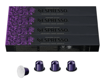 Nespresso Original Ispirazione Firenze Arpeggio Set Of 10 Capsules